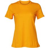 Bella Ladies Relaxed Jersey T-Shirt - Gold Size XL