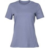 Bella Ladies Relaxed Jersey T-Shirt - Lavender Blue Size S