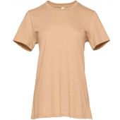 Bella Ladies Relaxed Jersey T-Shirt - Sand Dune Size S
