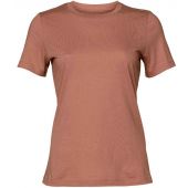 Bella Ladies Relaxed Jersey T-Shirt - Terracotta Size XL