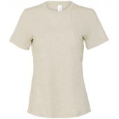 Bella Ladies Relaxed CVC T-Shirt - Heather Natural Size S