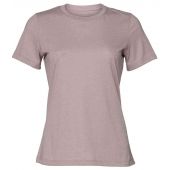 Bella Ladies Relaxed CVC T-Shirt - Heather Pink Gravel Size S