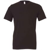 Canvas Unisex Crew Neck T-Shirt - Dark Grey Solid Size XS