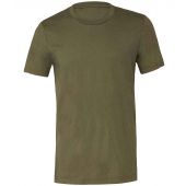 Canvas Unisex Crew Neck T-Shirt - Military Green Size XXL