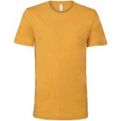 Canvas Unisex Crew Neck T-Shirt - Mustard Size XXL