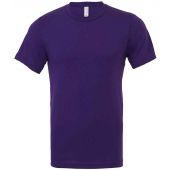 Canvas Unisex Crew Neck T-Shirt - Team Purple Size XS
