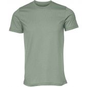 Canvas Unisex Crew Neck T-Shirt - Sage Green Size XS