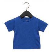 Canvas Baby Crew Neck T-Shirt - True Royal Size 18-24
