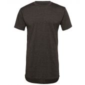 Canvas Long Body Urban T-Shirt - Dark Grey Size XXL