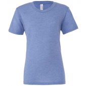 Canvas Unisex Tri-Blend T-Shirt - Blue Tri-Blend Size XS