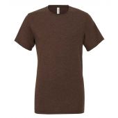 Canvas Unisex Tri-Blend T-Shirt - Brown Tri-Blend Size XS