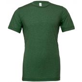 Canvas Unisex Tri-Blend T-Shirt - Grass Green Tri-Blend Size XS