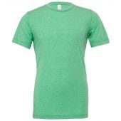 Canvas Unisex Tri-Blend T-Shirt - Green Tri-Blend Size XS
