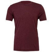 Canvas Unisex Tri-Blend T-Shirt - Maroon Tri-Blend Size XS