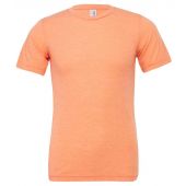 Canvas Unisex Tri-Blend T-Shirt - Orange Tri-Blend Size XS
