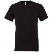 Canvas Unisex Tri-Blend T-Shirt - Solid Black Tri-Blend Size XS