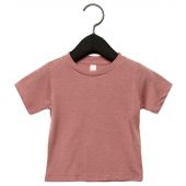 Canvas Baby Tri-Blend T-Shirt - Mauve Tri-Blend Size 18-24