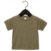 Canvas Baby Tri-Blend T-Shirt - Olive Green Tri-Blend Size 18-24