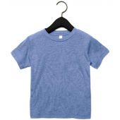 Canvas Toddler Tri-Blend T-Shirt - Blue Tri-Blend Size 5yrs