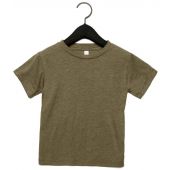 Canvas Toddler Tri-Blend T-Shirt - Olive Green Tri-Blend Size 5yrs