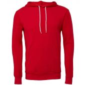 Canvas Unisex Pullover Hoodie - Red Size XXL