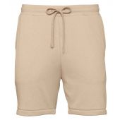 Canvas Unisex Sponge Fleece Sweat Shorts - Tan Size XXL