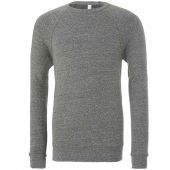 Canvas Unisex Sponge Fleece Sweatshirt - Grey Tri-Blend Size XXL