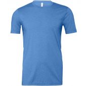 Canvas Unisex Heather CVC T-Shirt - Heather Columbia Blue Size XS