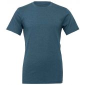 Canvas Unisex Heather CVC T-Shirt - Heather Deep Teal Size XS