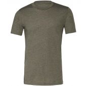 Canvas Unisex Heather CVC T-Shirt - Heather Military Green Size XS