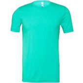 Canvas Unisex Heather CVC T-Shirt - Heather Sea Green Size XS