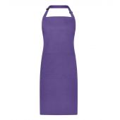Brand Lab Adjustable Bib Pocket Apron - Purple Size ONE