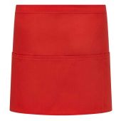 Brand Lab Organic/Recycled Waist Pocket Apron - Red Size ONE