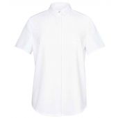 Brook Taverner Ladies Siena Short Sleeve Blouse - White Size 20