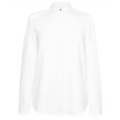 Brook Taverner Ladies Capri Long Sleeve Blouse - White Size 20
