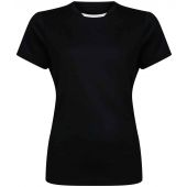 Canterbury Ladies Club Dry T-Shirt - Black Size 18