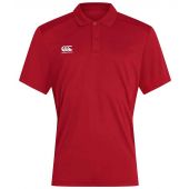 Canterbury Club Dry Polo Shirt - Flag Red Size 3XL