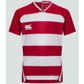 Canterbury Evader Hooped Jersey - Red/White Size XXL