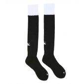 Canterbury Playing Cap Socks - Black/White Size XL
