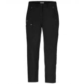 Craghoppers Expert Ladies Kiwi Pro Stretch Trousers - Black Size 20/L
