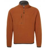 Craghoppers Expert Active Half Zip Knitted Fleece - Potters Clay Marl Size XS
