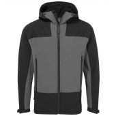 Craghoppers Expert Active Hooded Soft Shell Jacket - Carbon Grey/Black Size 3XL