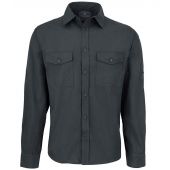 Craghoppers Expert Kiwi Long Sleeve Shirt - Carbon Grey Size 3XL