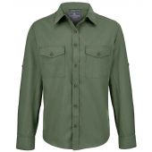 Craghoppers Expert Kiwi Long Sleeve Shirt - Dark Cedar Green Size 3XL
