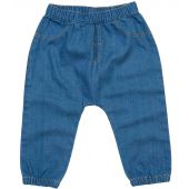 BabyBugz Baby Rocks Denim Trousers - Denim Blue Size 6-12
