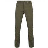 Front Row Stretch Chino Trousers - Khaki Size 32/R