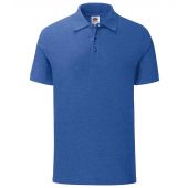 Fruit of the Loom Iconic Piqué Polo Shirt - Heather Royal Size 3XL