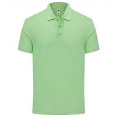 Fruit of the Loom Iconic Piqué Polo Shirt - Neo Mint Size S