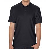 Gildan DryBlend® Double Piqué Polo Shirt - Black Size L