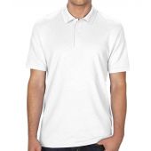 Gildan DryBlend® Double Piqué Polo Shirt - White Size M
